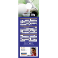 Kansas City Pro Baseball Schedule Door Hanger (4"x11")